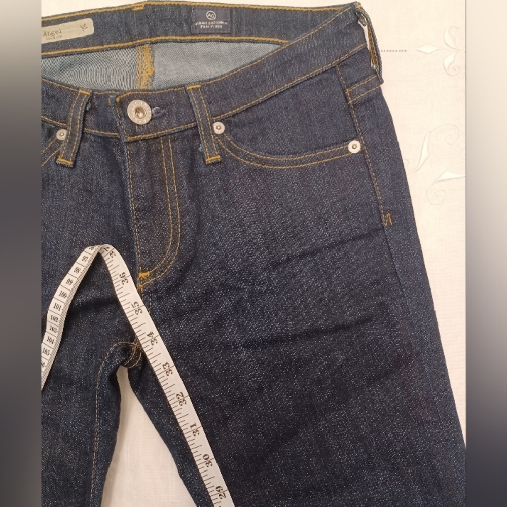 AG Adriano Goldschmied The Stilt Cigarette Leg Jeans- Size 26R - Picture 5 of 6